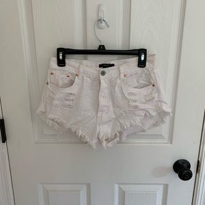 White shorts